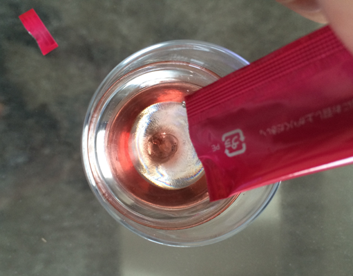 クレンジング酵素0を作っている様子